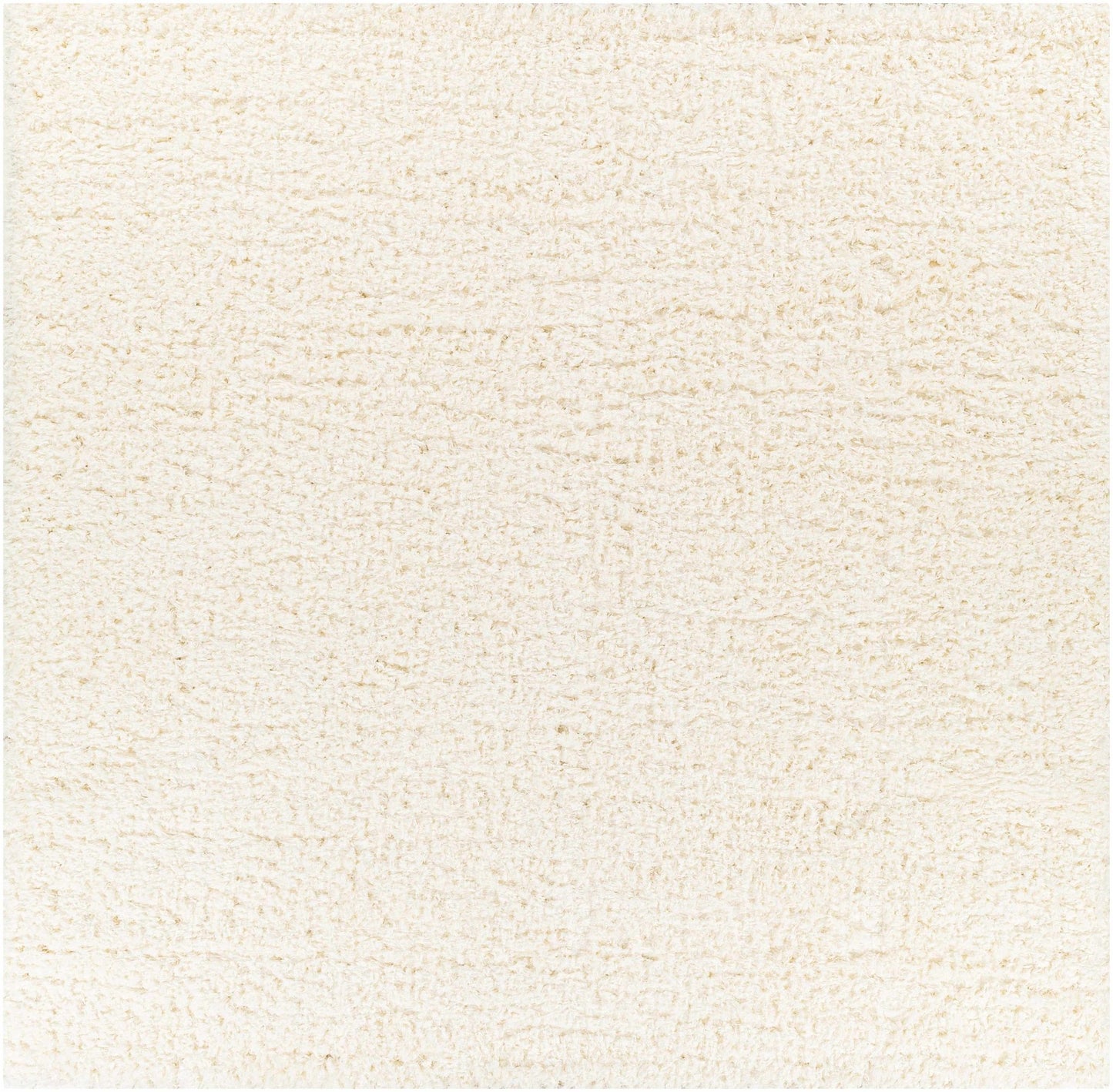 Siari Solid Cream Plush Rug - MyTuftedRugs.com