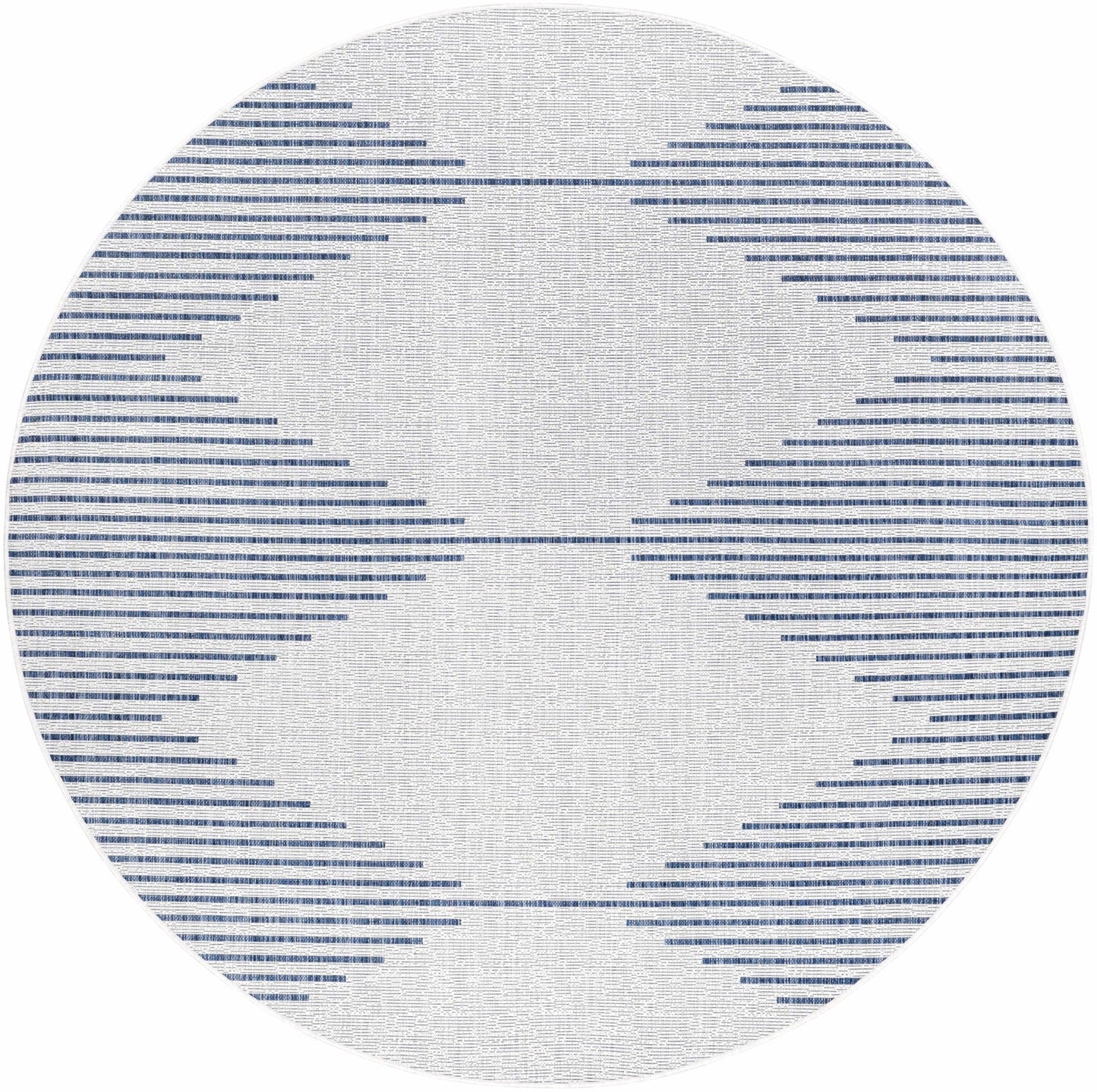 Stephan Blue & Cream Outdoor Rug - MyTuftedRugs.com