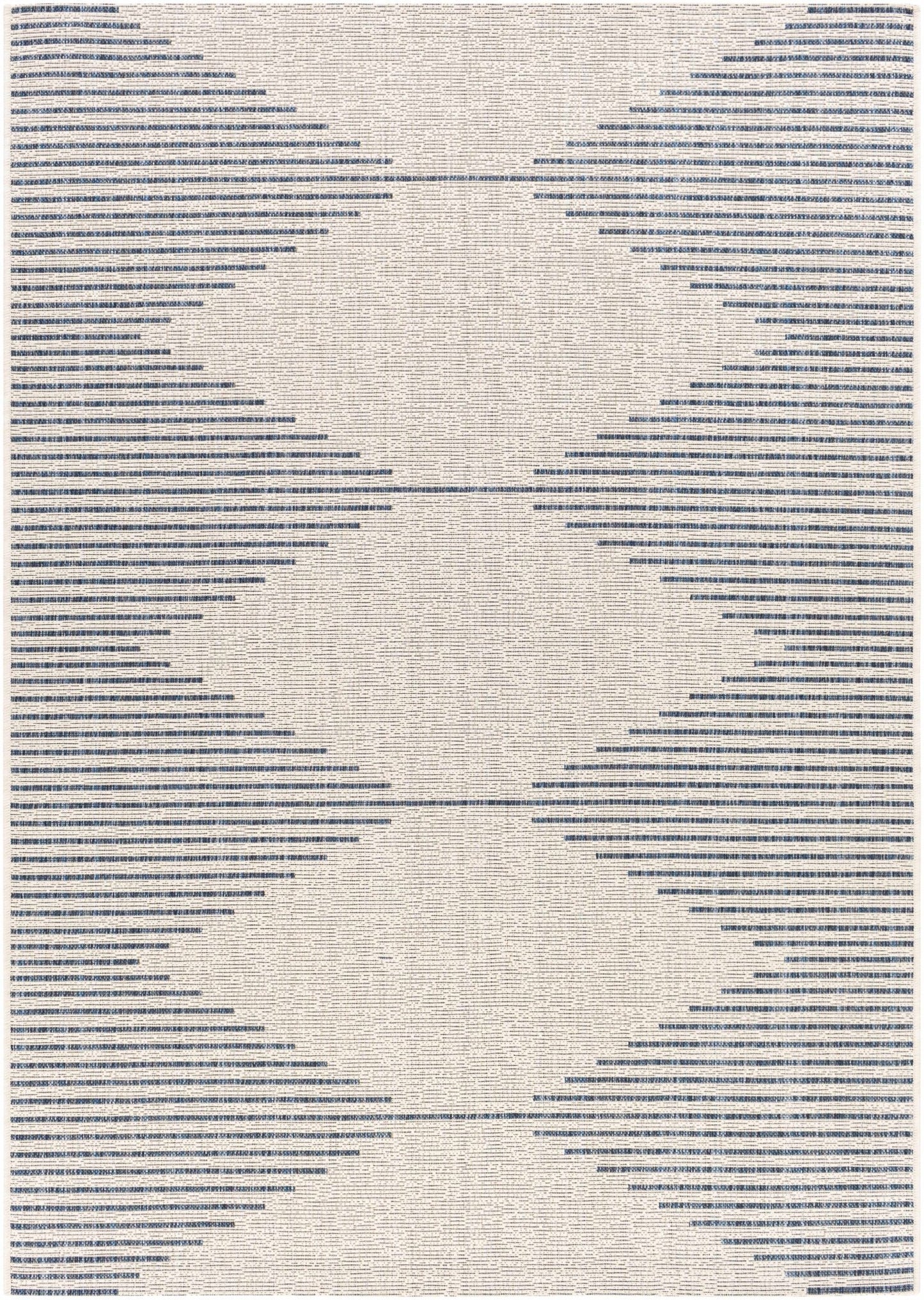 Stephan Blue & Cream Outdoor Rug - MyTuftedRugs.com