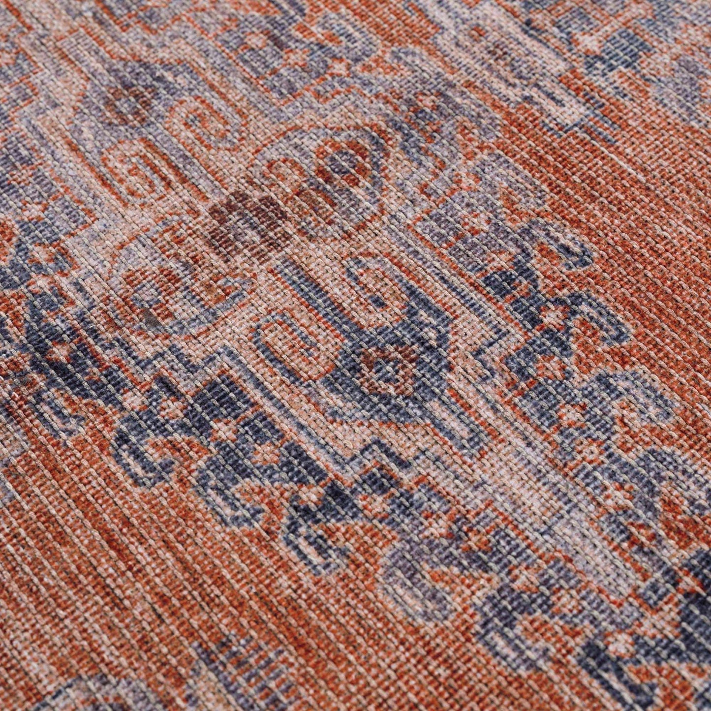 Taber Burnt Orange Persian Style Rug - MyTuftedRugs.com