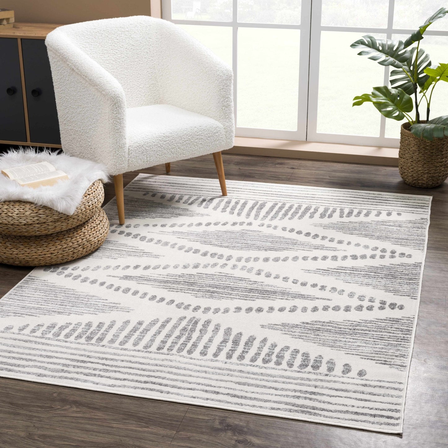Tigrisis Ivory 2327 Area Rug - MyTuftedRugs.com