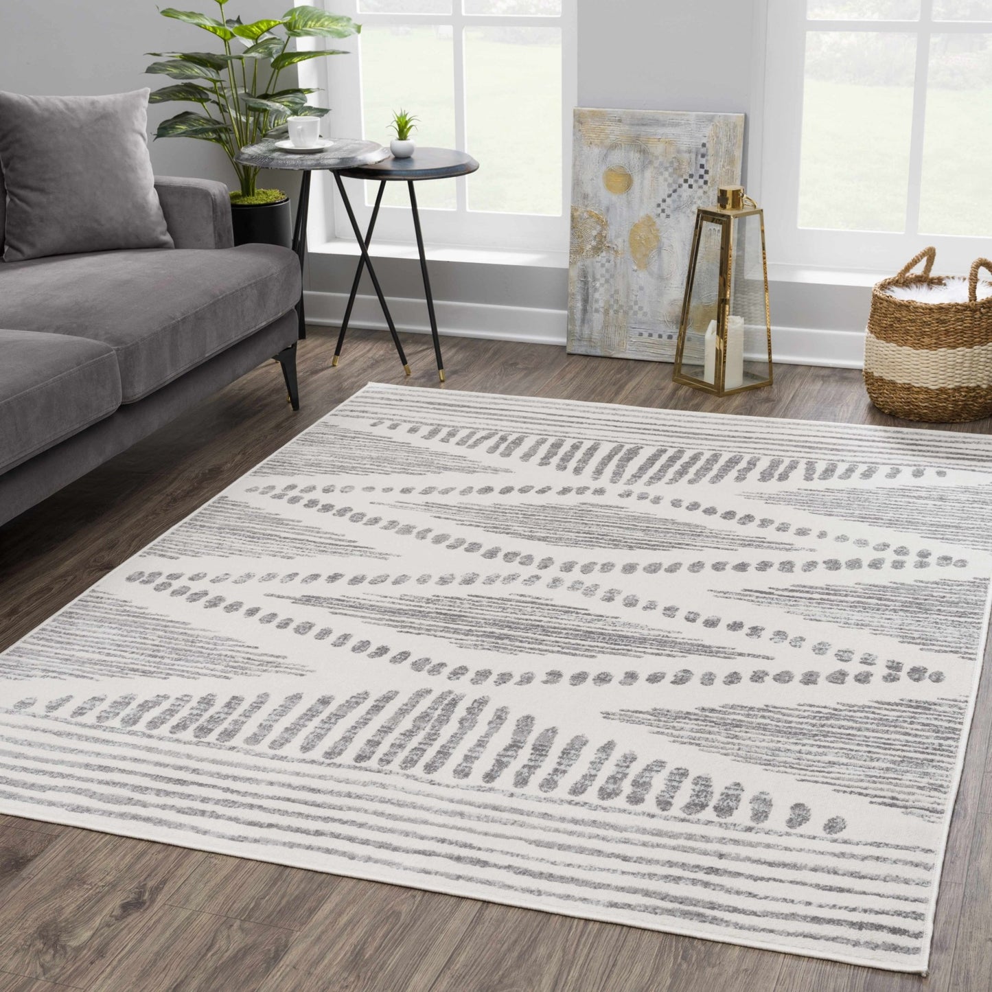 Tigrisis Ivory 2327 Area Rug - MyTuftedRugs.com