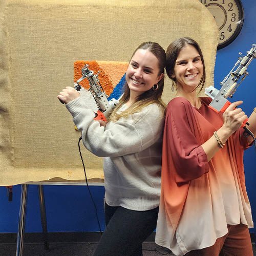 Tufting For Two - MyTuftedRugs.com