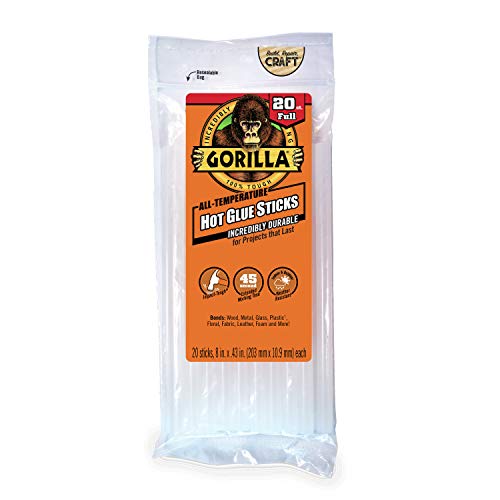 Gorilla Hot Glue Sticks - Full Size - MyTuftedRugs.com