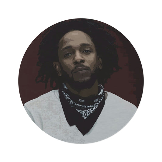 Kendrick Lamar Round Rug - MyTuftedRugs.com