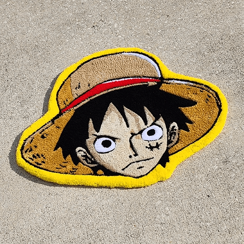 The Straw hat Monkey D Luffy in One Piece