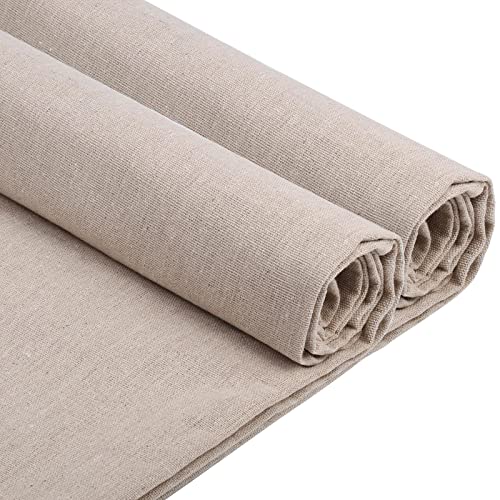 Muslin Fabric 5 Yards Linen Fabric 63 Inches - MyTuftedRugs.com