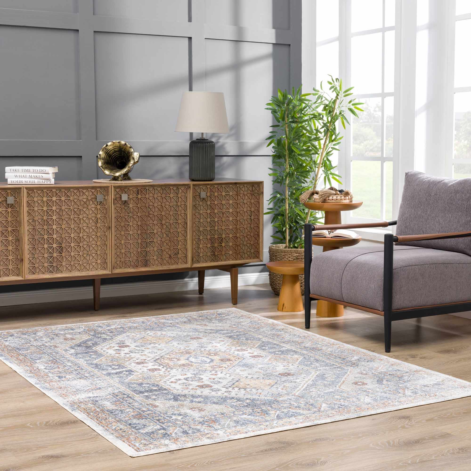 Afya Boutique Washable Rug - MyTuftedRugs.com
