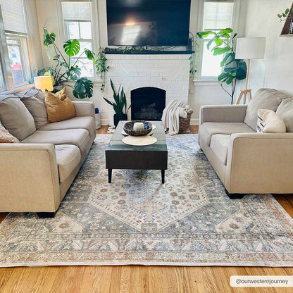 Afya Boutique Washable Rug - MyTuftedRugs.com