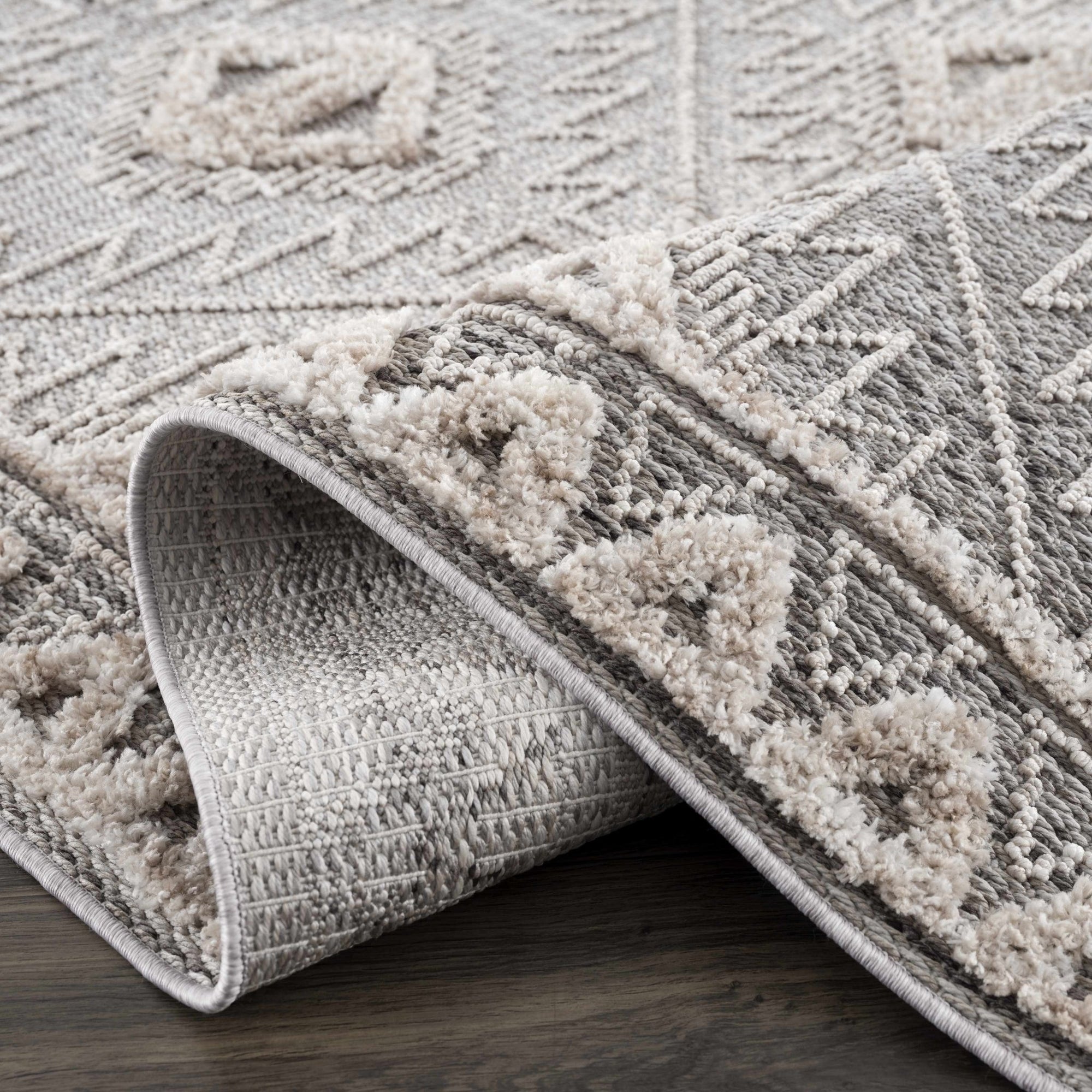 Agoo High - Low Pile Rustic Rug - MyTuftedRugs.com