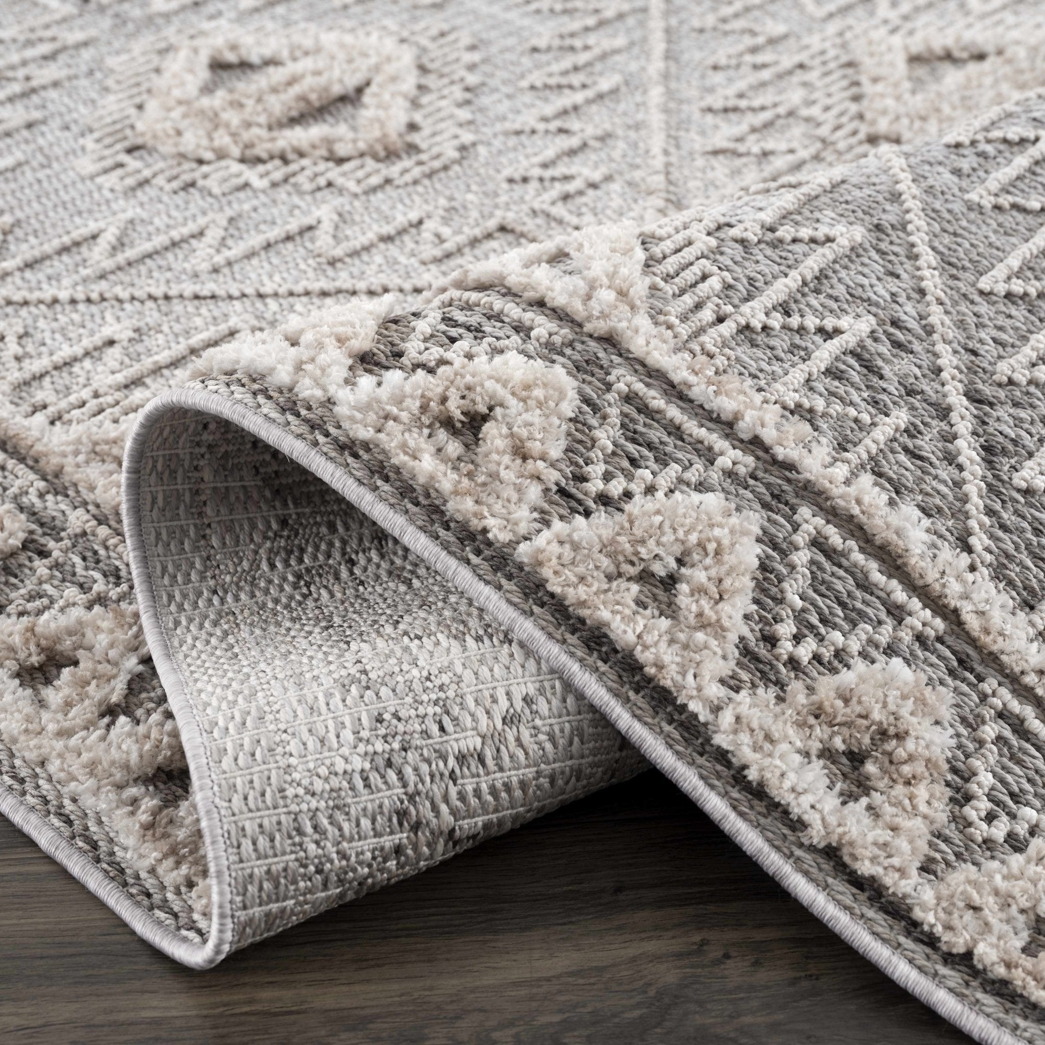 Agoo High - Low Pile Rustic Rug - MyTuftedRugs.com