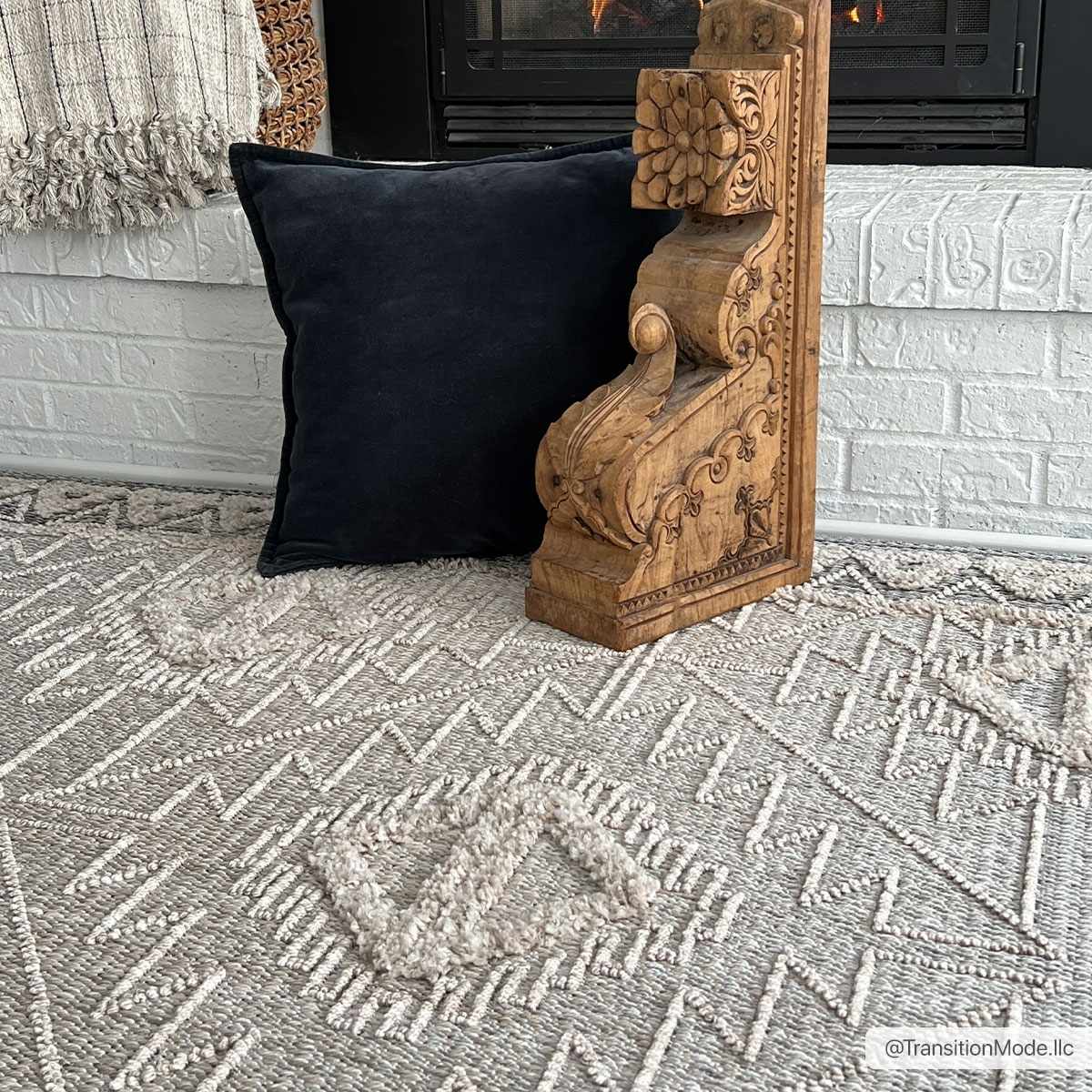 Agoo High - Low Pile Rustic Rug - MyTuftedRugs.com