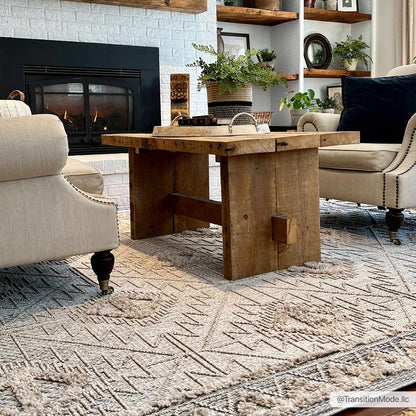 Agoo High - Low Pile Rustic Rug - MyTuftedRugs.com