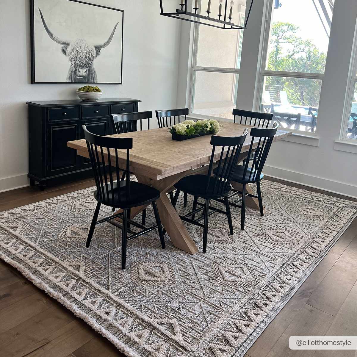 Agoo High - Low Pile Rustic Rug - MyTuftedRugs.com