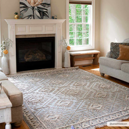 Agoo High - Low Pile Rustic Rug - MyTuftedRugs.com