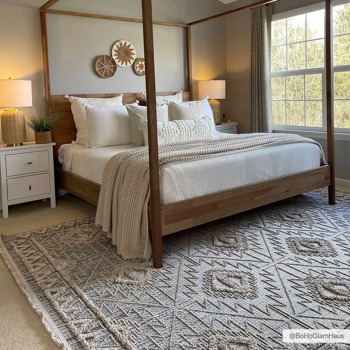 Agoo High - Low Pile Rustic Rug - MyTuftedRugs.com