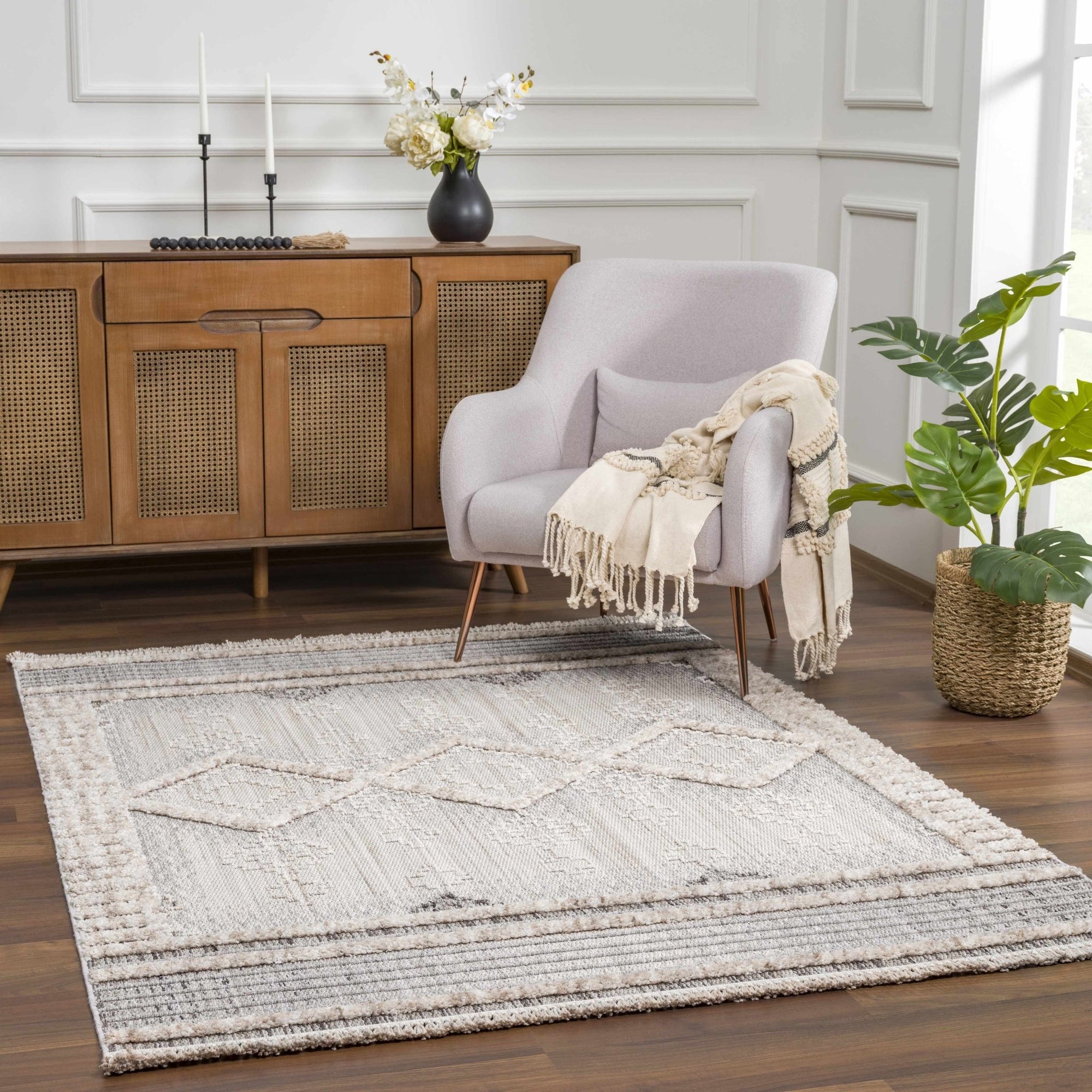 Amaga High - Low Rustic Rug - MyTuftedRugs.com
