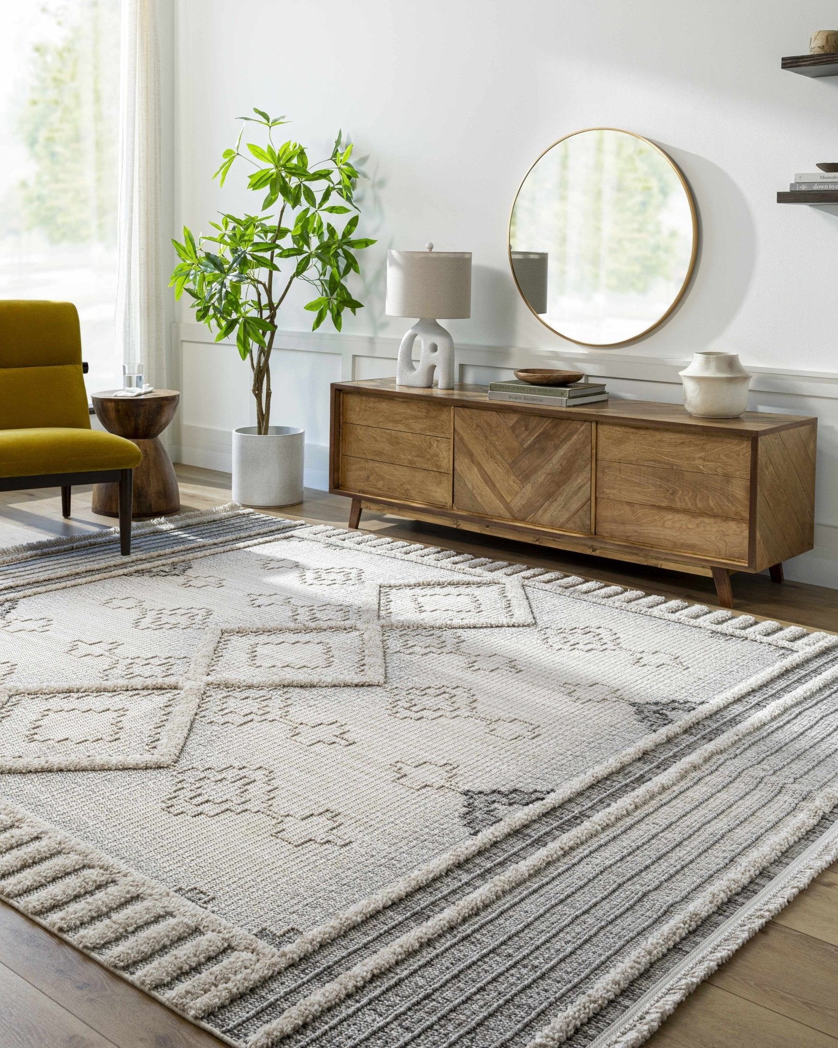 Amaga High - Low Rustic Rug - MyTuftedRugs.com