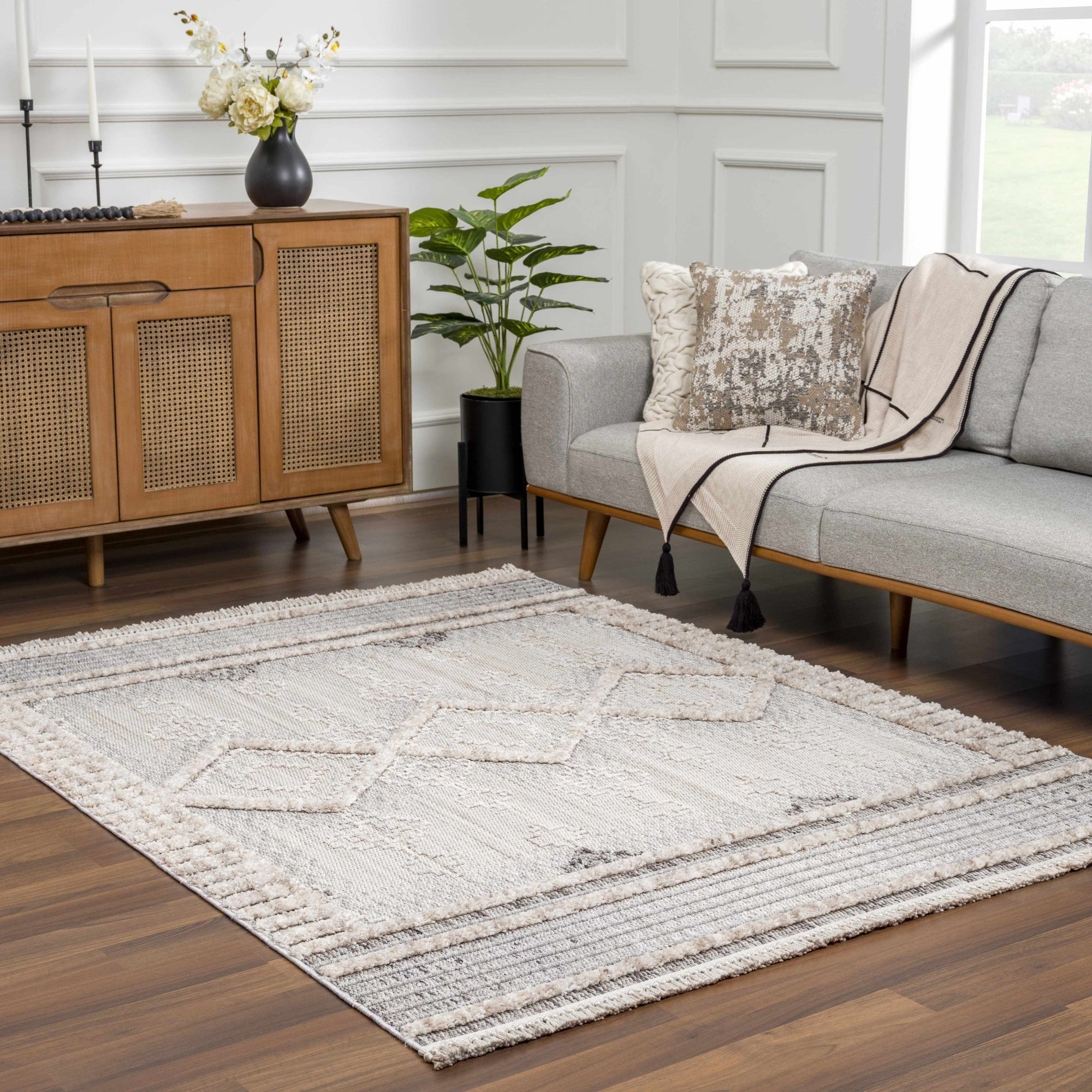 Amaga High - Low Rustic Rug - MyTuftedRugs.com