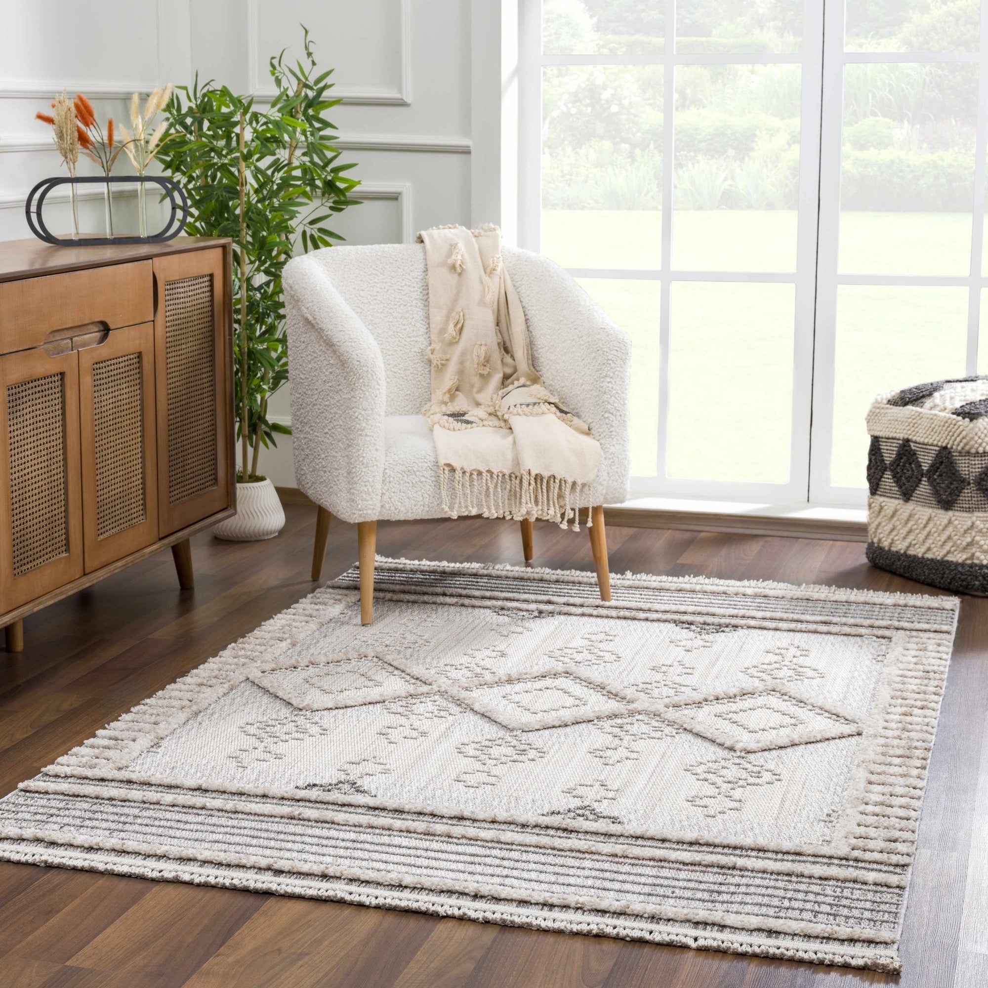 Amaga High - Low Rustic Rug - MyTuftedRugs.com