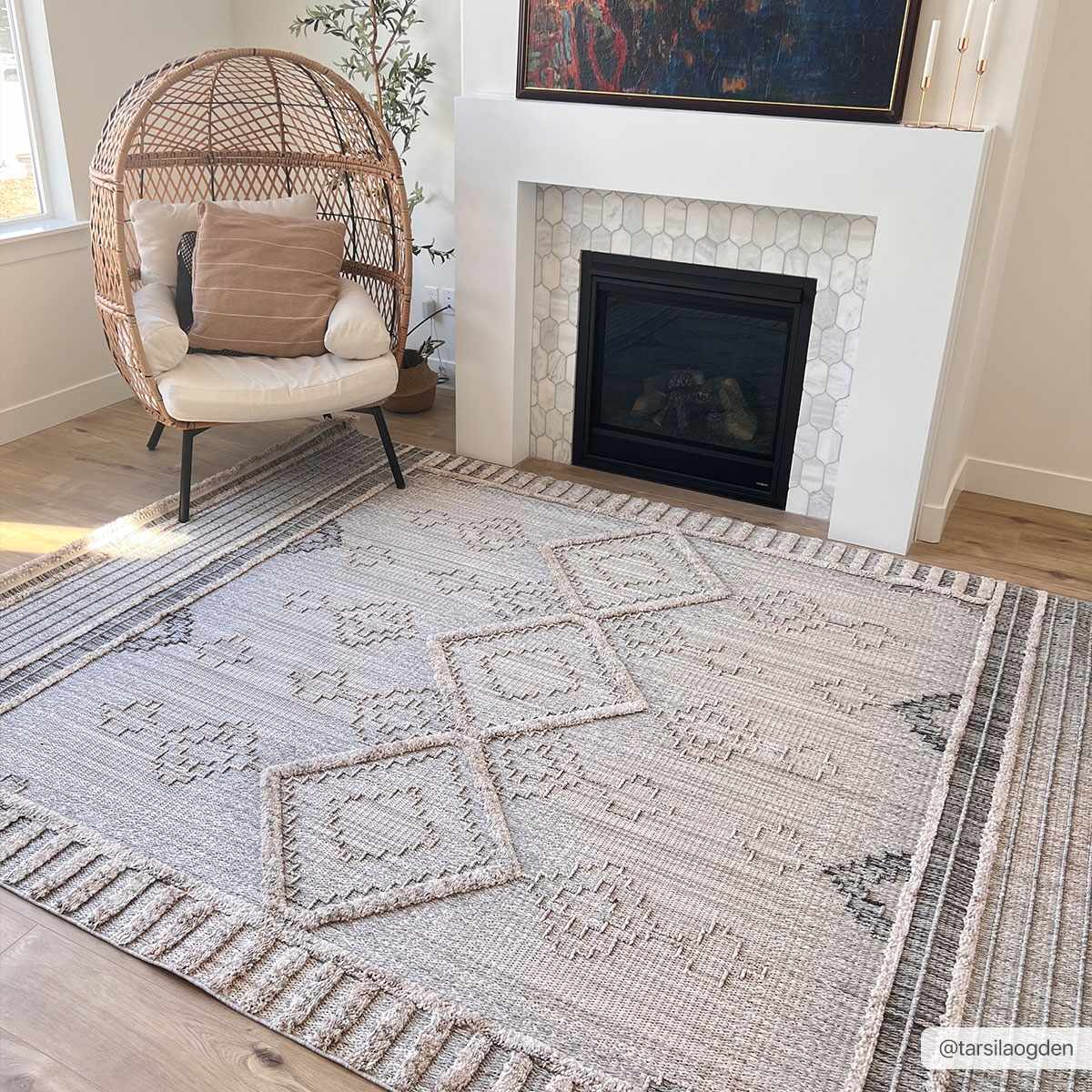 Amaga High - Low Rustic Rug - MyTuftedRugs.com