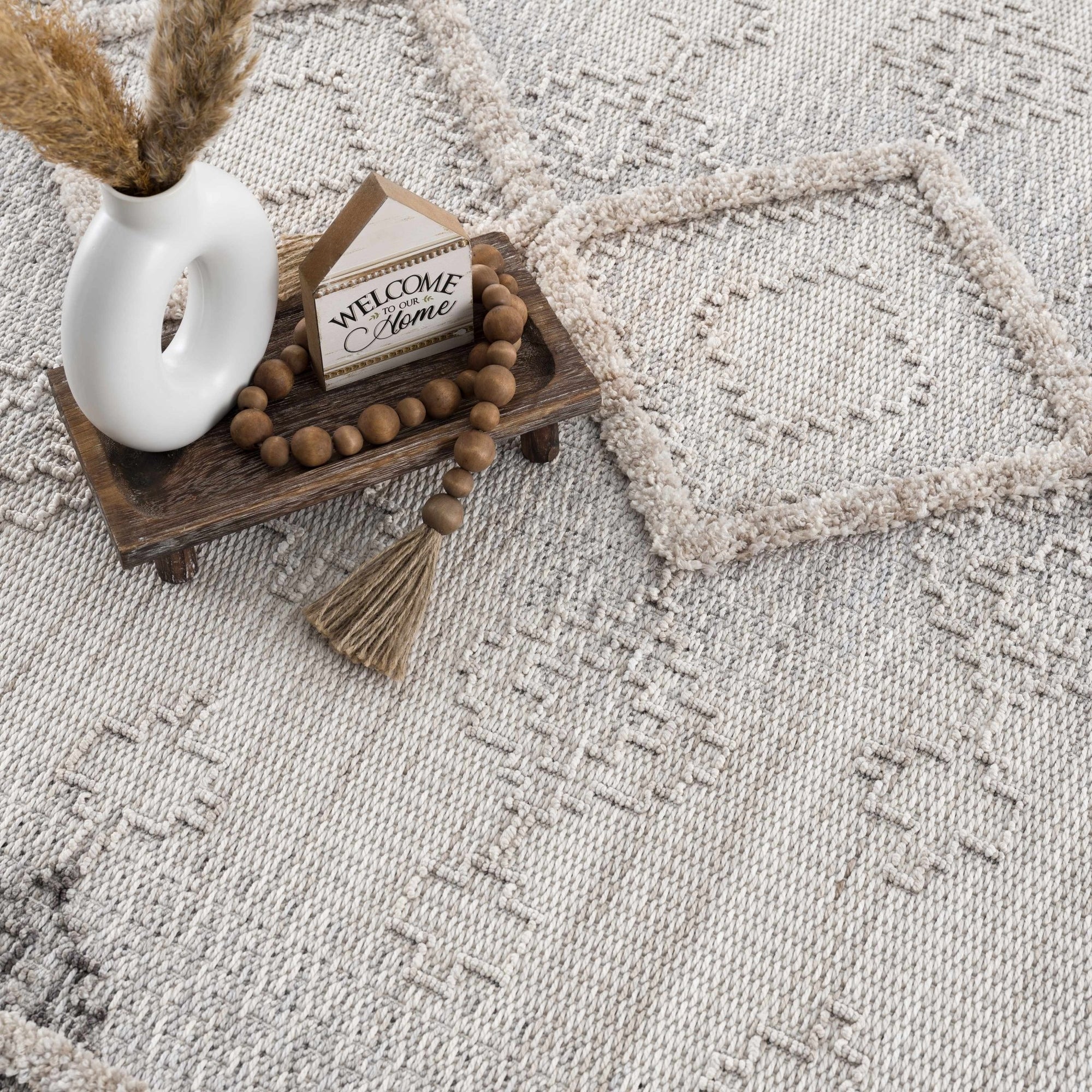 Amaga High - Low Rustic Rug - MyTuftedRugs.com