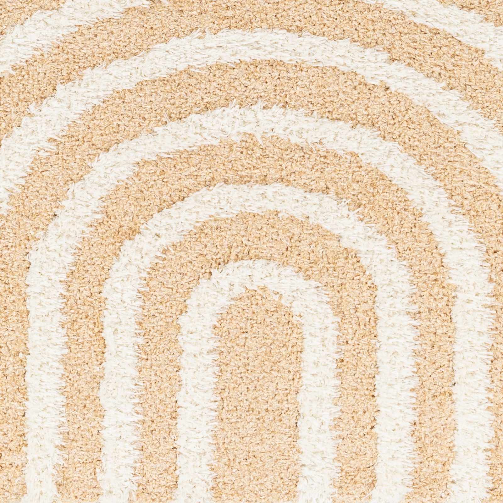 Arnel Beige Area Rug - MyTuftedRugs.com