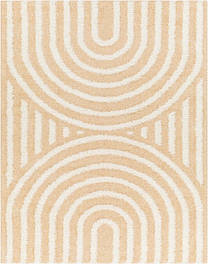 Arnel Beige Area Rug - MyTuftedRugs.com