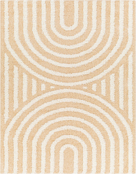 Arnel Beige Area Rug - MyTuftedRugs.com