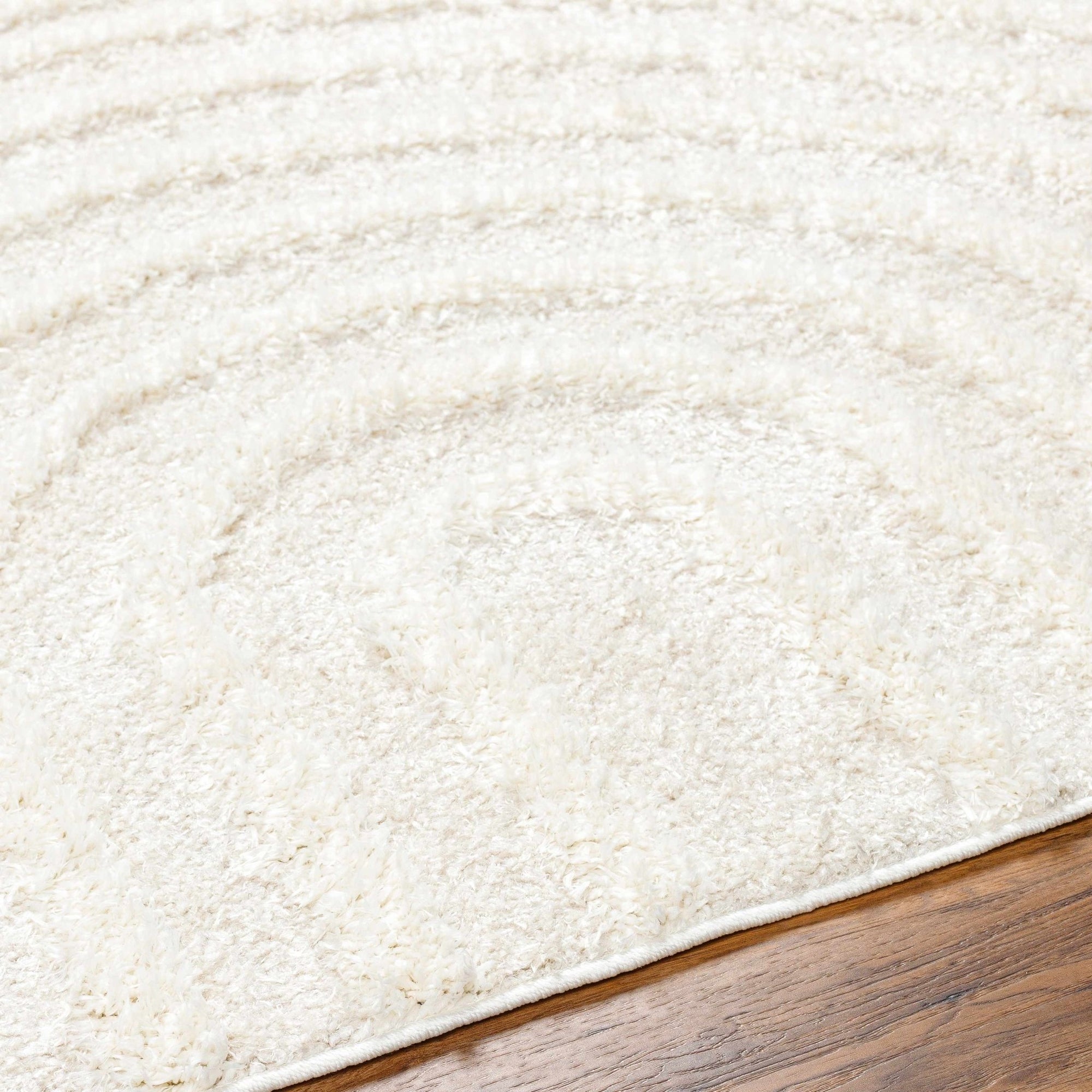 Arnel Cream Area Rug - MyTuftedRugs.com