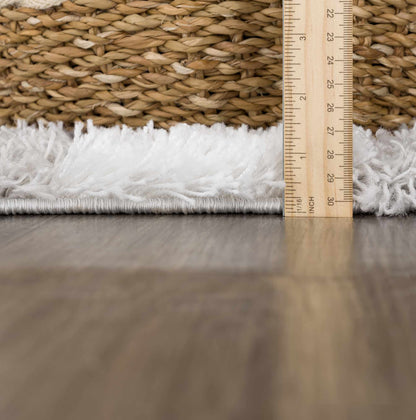 Atira Gray Checkered Area Rug - MyTuftedRugs.com