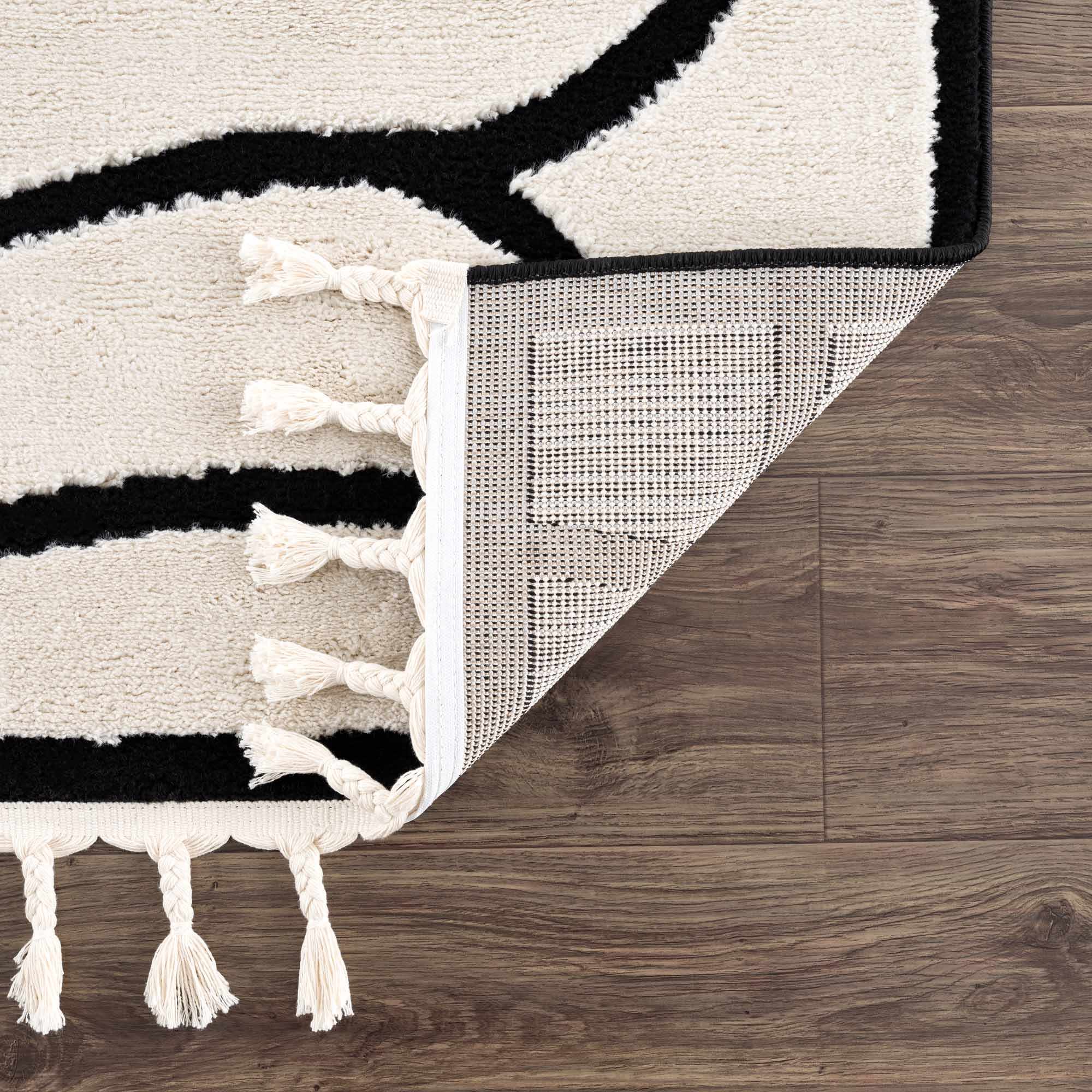 Azana Black & White Area Rug - MyTuftedRugs.com