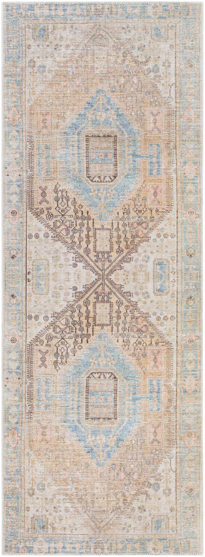 Baloy Vintage Washable Rug - MyTuftedRugs.com