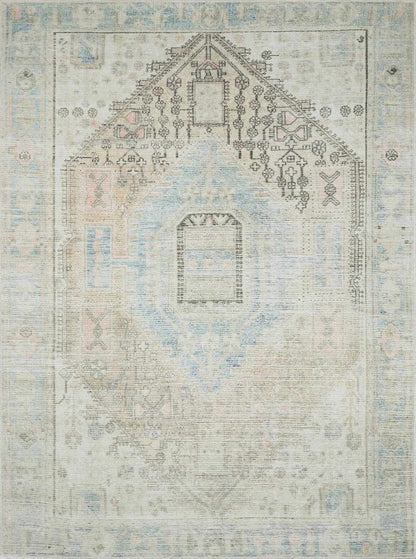 Baloy Vintage Washable Rug - MyTuftedRugs.com