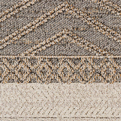 Beige Charcoal Areli Area Rug - MyTuftedRugs.com