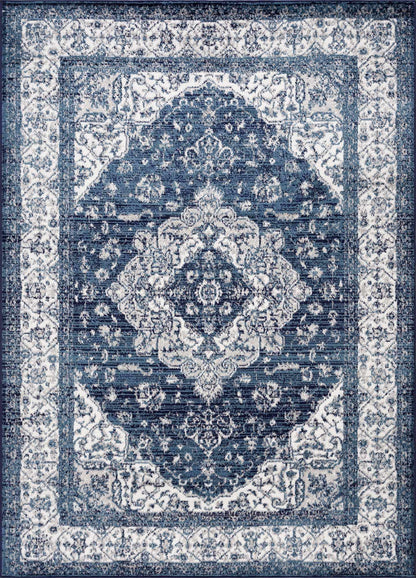 Billy Blue Medallion Rug - Promo - MyTuftedRugs.com