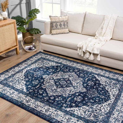 Billy Blue Medallion Rug - Promo - MyTuftedRugs.com