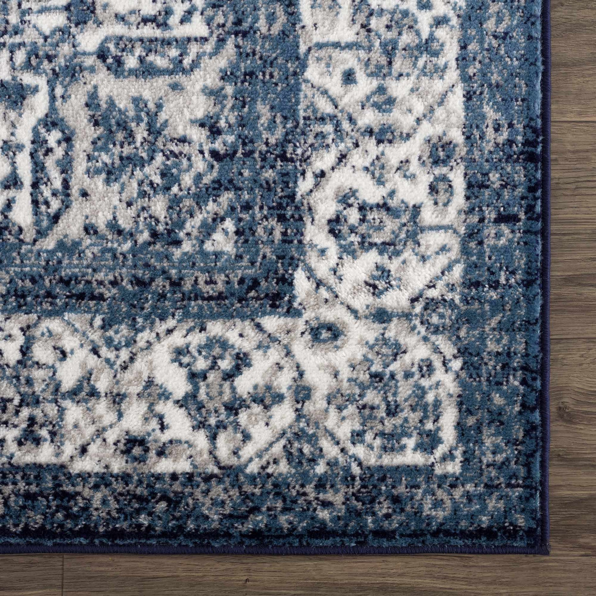 Billy Blue Medallion Rug - Promo - MyTuftedRugs.com