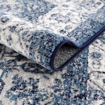Billy Blue Medallion Rug - Promo - MyTuftedRugs.com