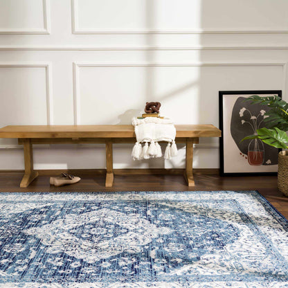 Billy Blue Medallion Rug - Promo - MyTuftedRugs.com