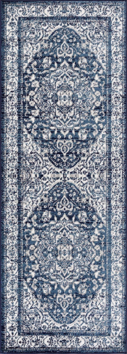 Billy Blue Medallion Rug - Promo - MyTuftedRugs.com