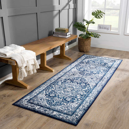 Billy Blue Medallion Rug - Promo - MyTuftedRugs.com