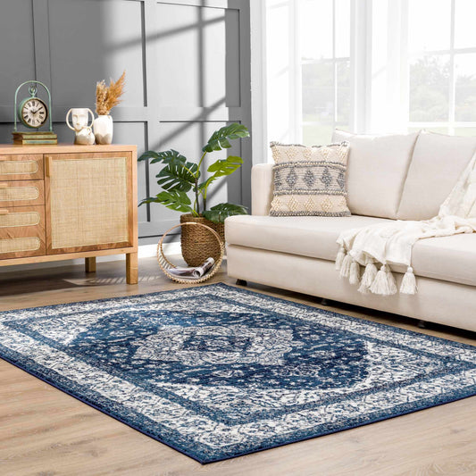 Billy Blue Medallion Rug - Promo - MyTuftedRugs.com