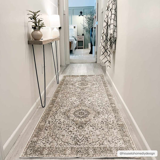 Cara Flat Pile Washable Rug - MyTuftedRugs.com