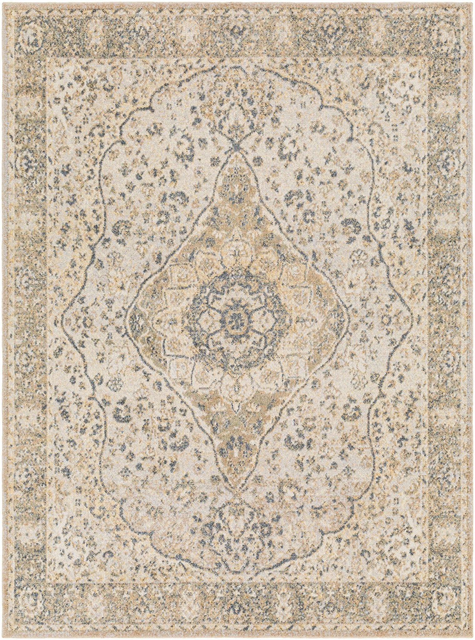 Cara Flat Pile Washable Rug - MyTuftedRugs.com