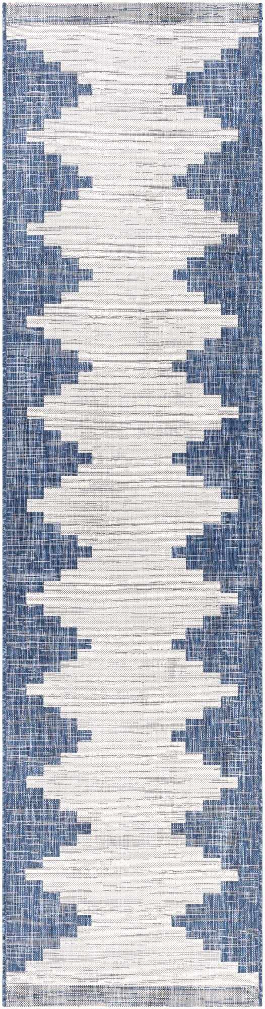Djugun Navy Outdoor Rug - MyTuftedRugs.com