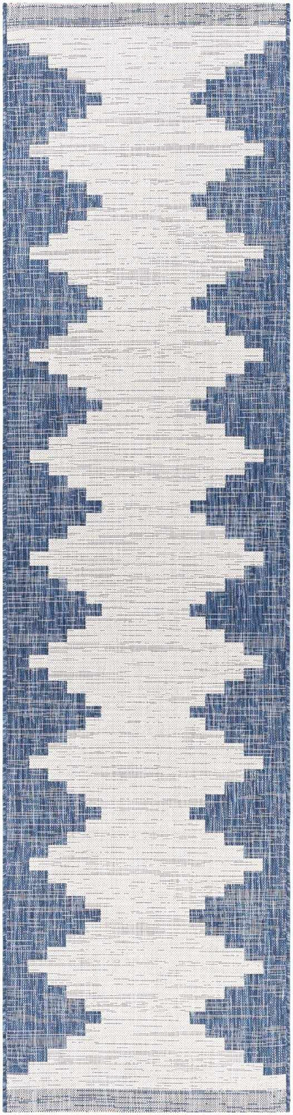 Djugun Navy Outdoor Rug - MyTuftedRugs.com
