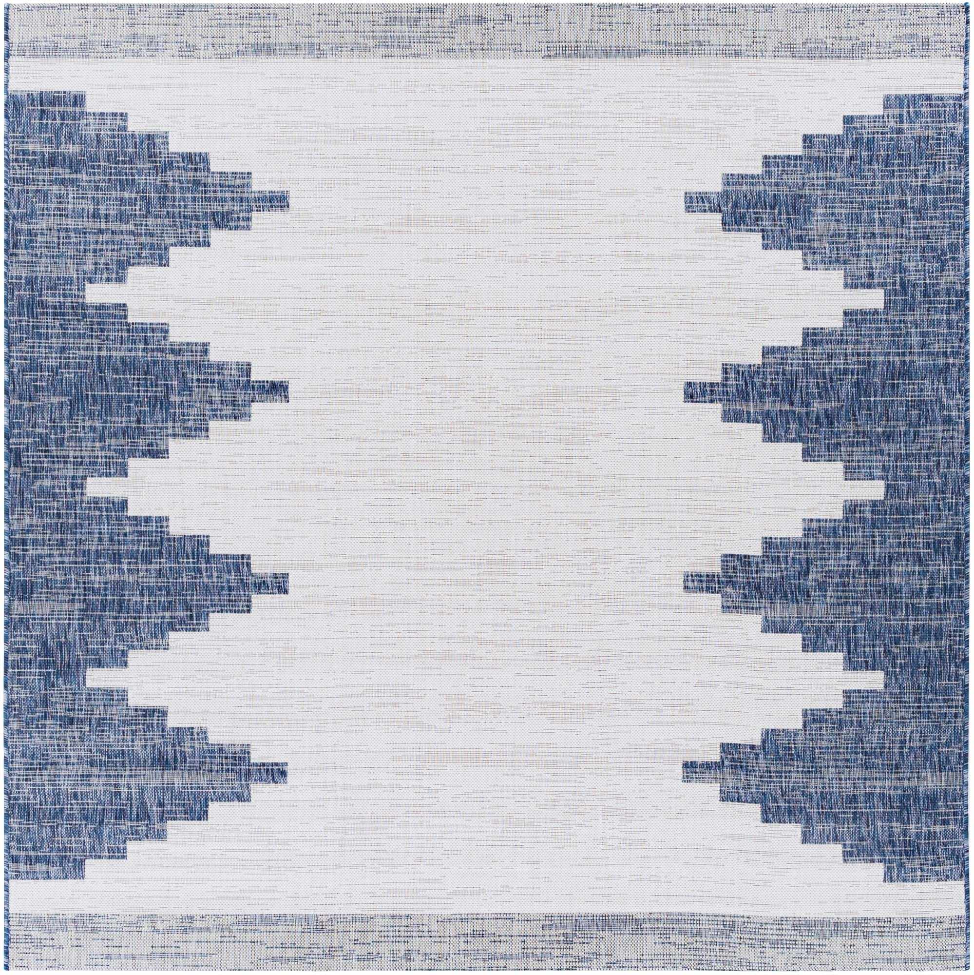 Djugun Navy Outdoor Rug - MyTuftedRugs.com