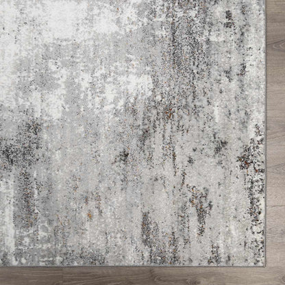 Duval Taupe Abstract Area Rug - MyTuftedRugs.com