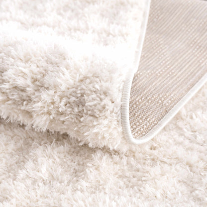 Eivin Cream Diamonds Plush Rug - MyTuftedRugs.com